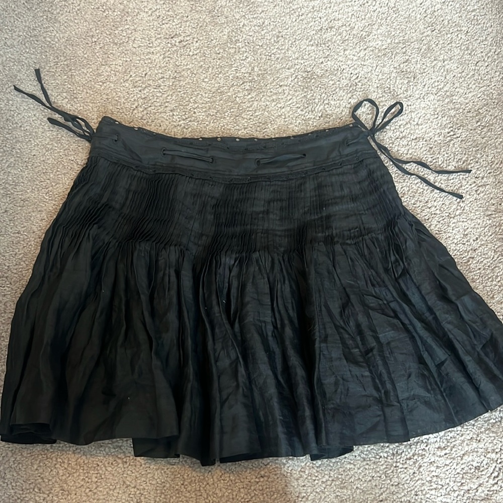 J crew black skirt
